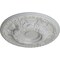 Ekena Millwork Granada Ceiling Medallion (Fits Canopies up to 7 1/8"), Hand-Painted Frost, 23 1/2"OD x 2 3/4"P CM24GAFRF - alternate 2